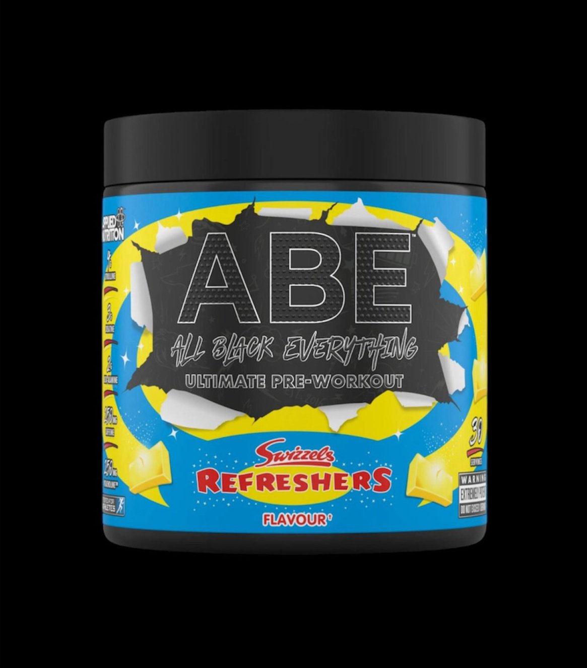 Applied Nutrition ABE (All Black Everything) Ultimate Pre Workout - 375g 30 Servings - LVLX