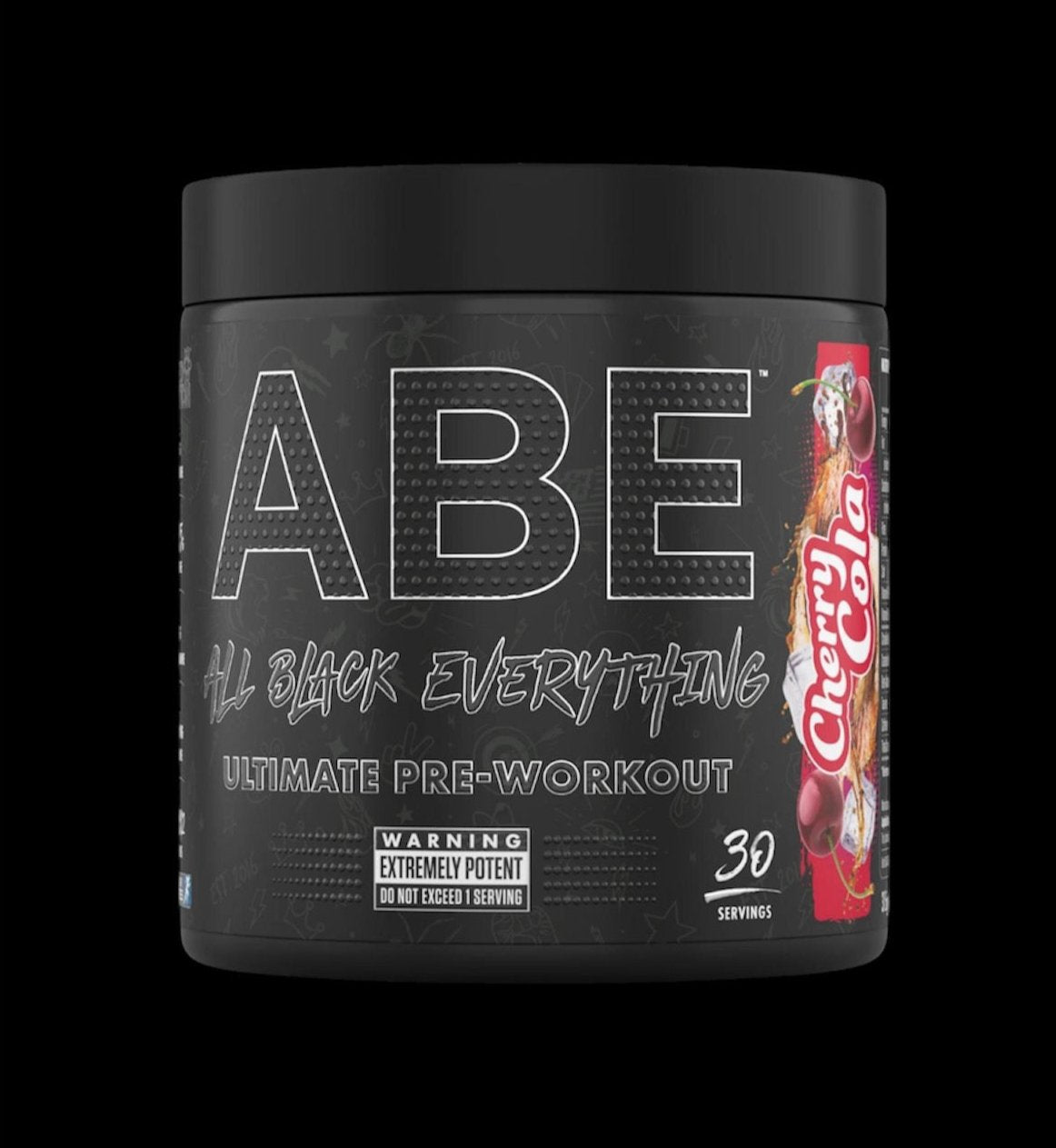 Applied Nutrition ABE (All Black Everything) Ultimate Pre Workout - 375g 30 Servings - LVLX