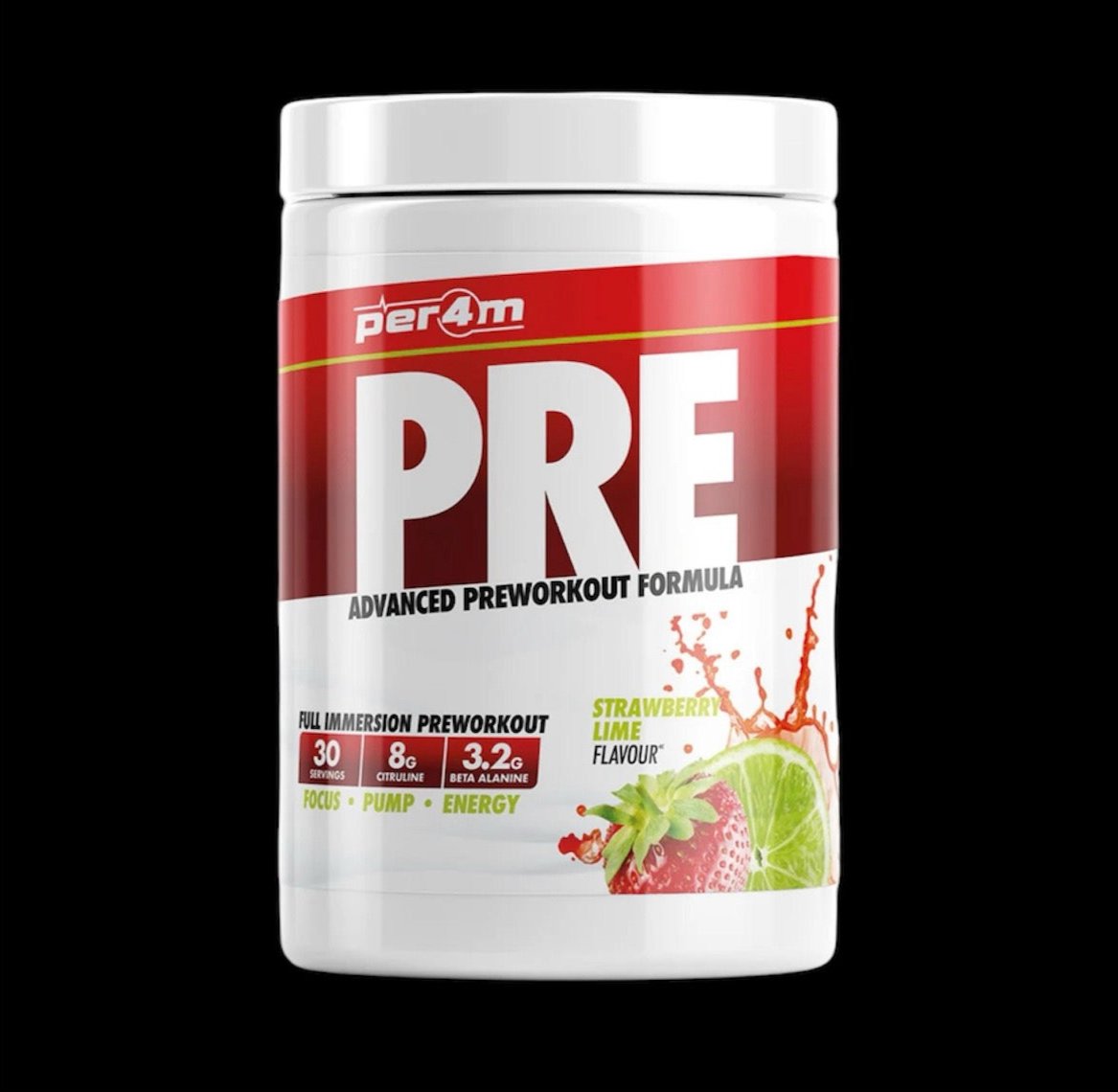 Per4m Pre Workout - 570g, 30 Servings - LVLX