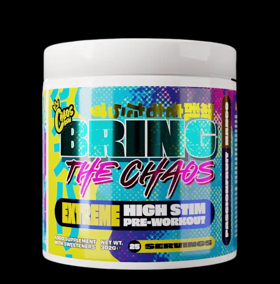 Chaos Crew Bring The Chaos High Stim Pre Workout - LVLX