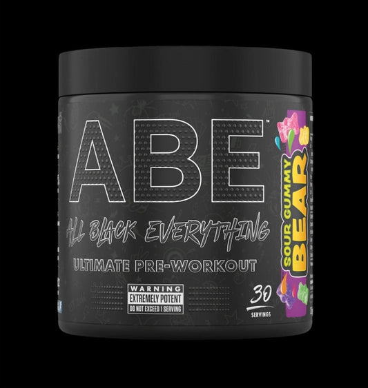 Applied Nutrition ABE (All Black Everything) Ultimate Pre Workout - 375g 30 Servings - LVLX