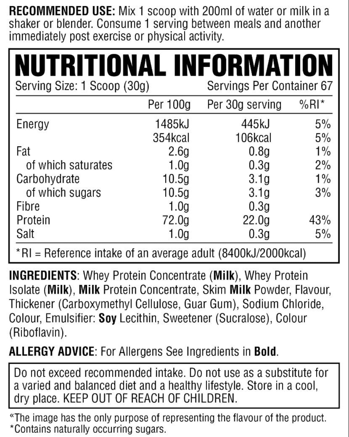 Per4m Advanced Whey Protein Powder - 900G - LVLX