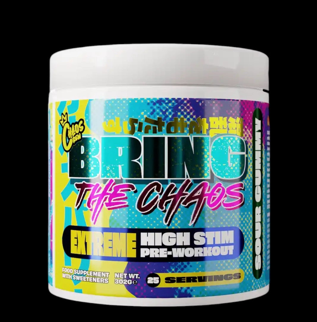 Chaos Crew Bring The Chaos High Stim Pre Workout - LVLX