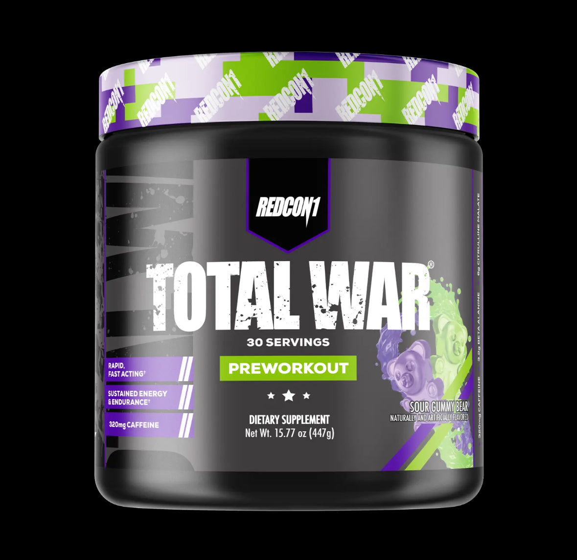 Redcon1 Total War Pre Workout - 30 Servings - LVLX