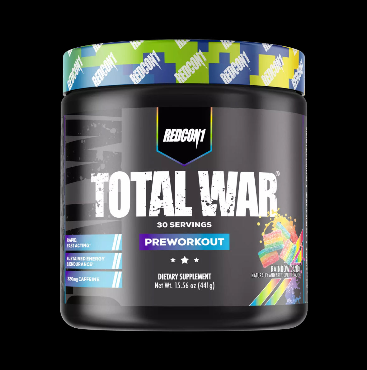 Redcon1 Total War Pre Workout - 30 Servings - LVLX